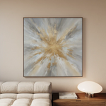 Abstract 883 Canvas Art 60 x 60 cm / Stretched on hidden frame