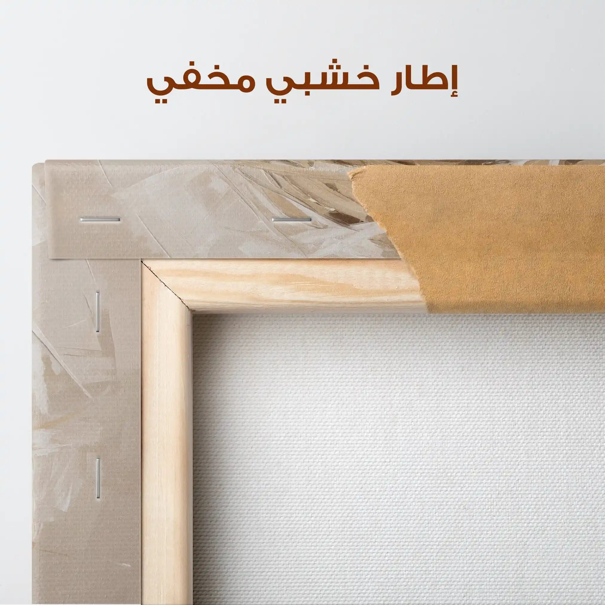 Abstract 884 Canvas Art 60 x 60 cm / Stretched on hidden frame