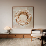 Abstract 885 Canvas Art 60 x 60 cm / Stretched on hidden frame