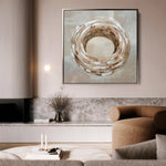 Abstract 885 Canvas Art 60 x 60 cm / Stretched on hidden frame