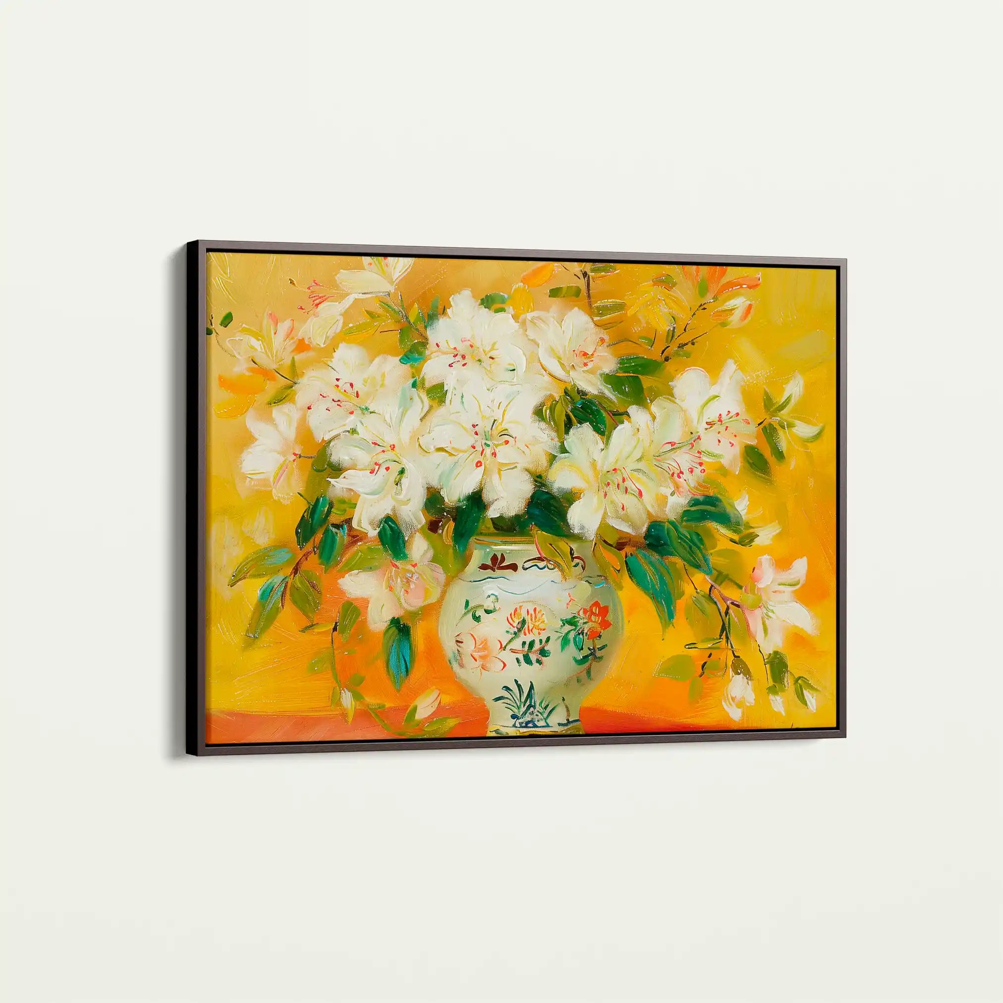 Floral Canvas Wall Art WAD886-F 90 x 60 cm / Stretched on hidden frame