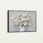 Floral Canvas Wall Art WAD887-F 90 x 60 cm / Stretched on hidden frame