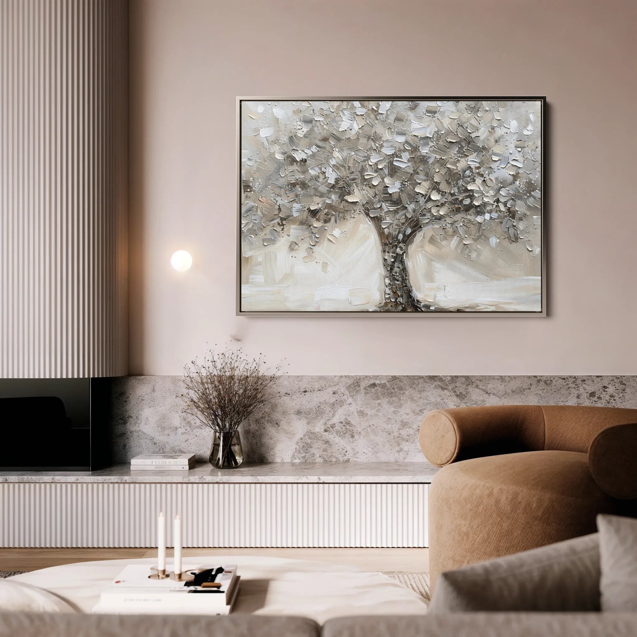 Floral Canvas Wall Art WAD889-F 90 x 60 cm / Stretched on hidden frame