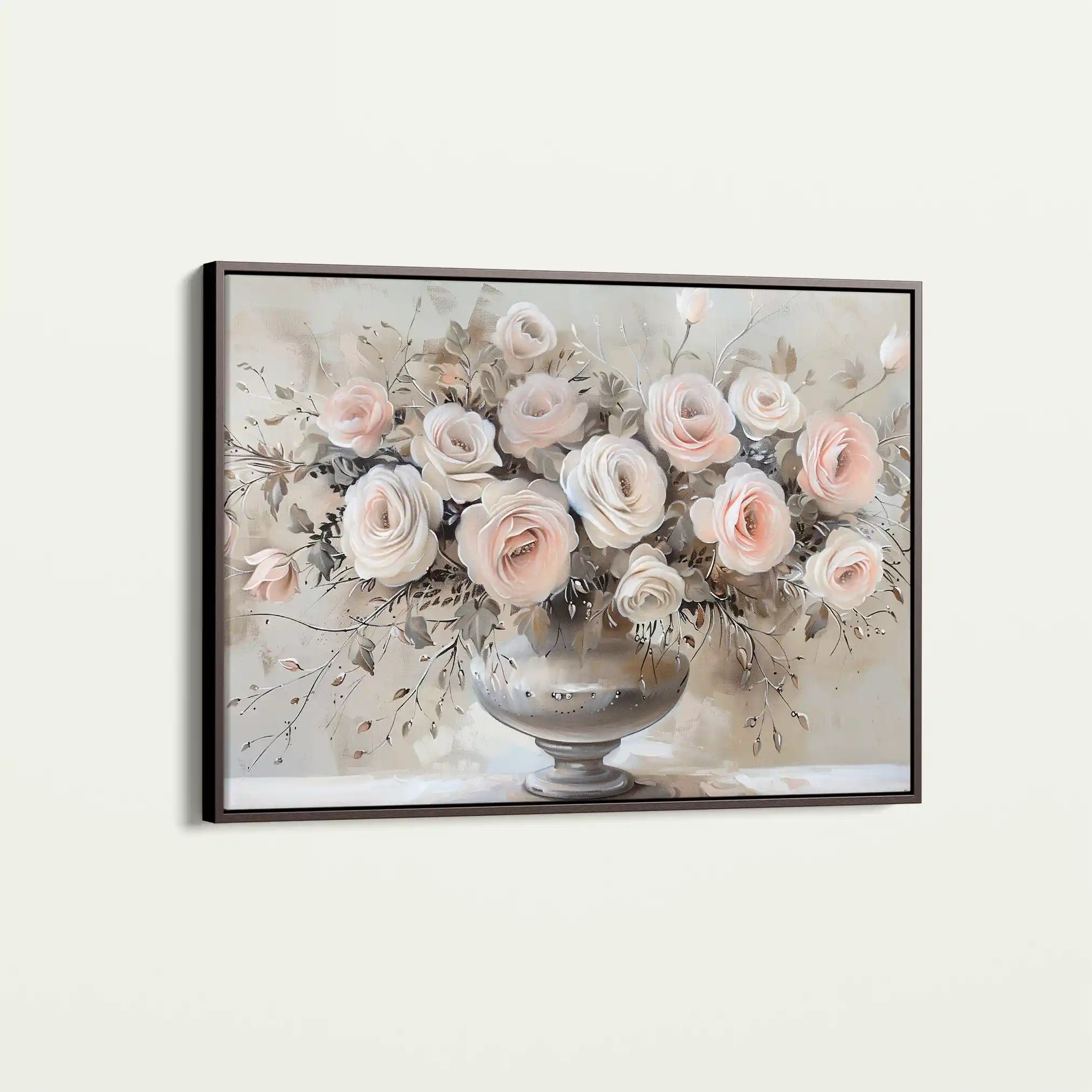 Floral Canvas Wall Art WAD891-F 90 x 60 cm / Stretched on hidden frame