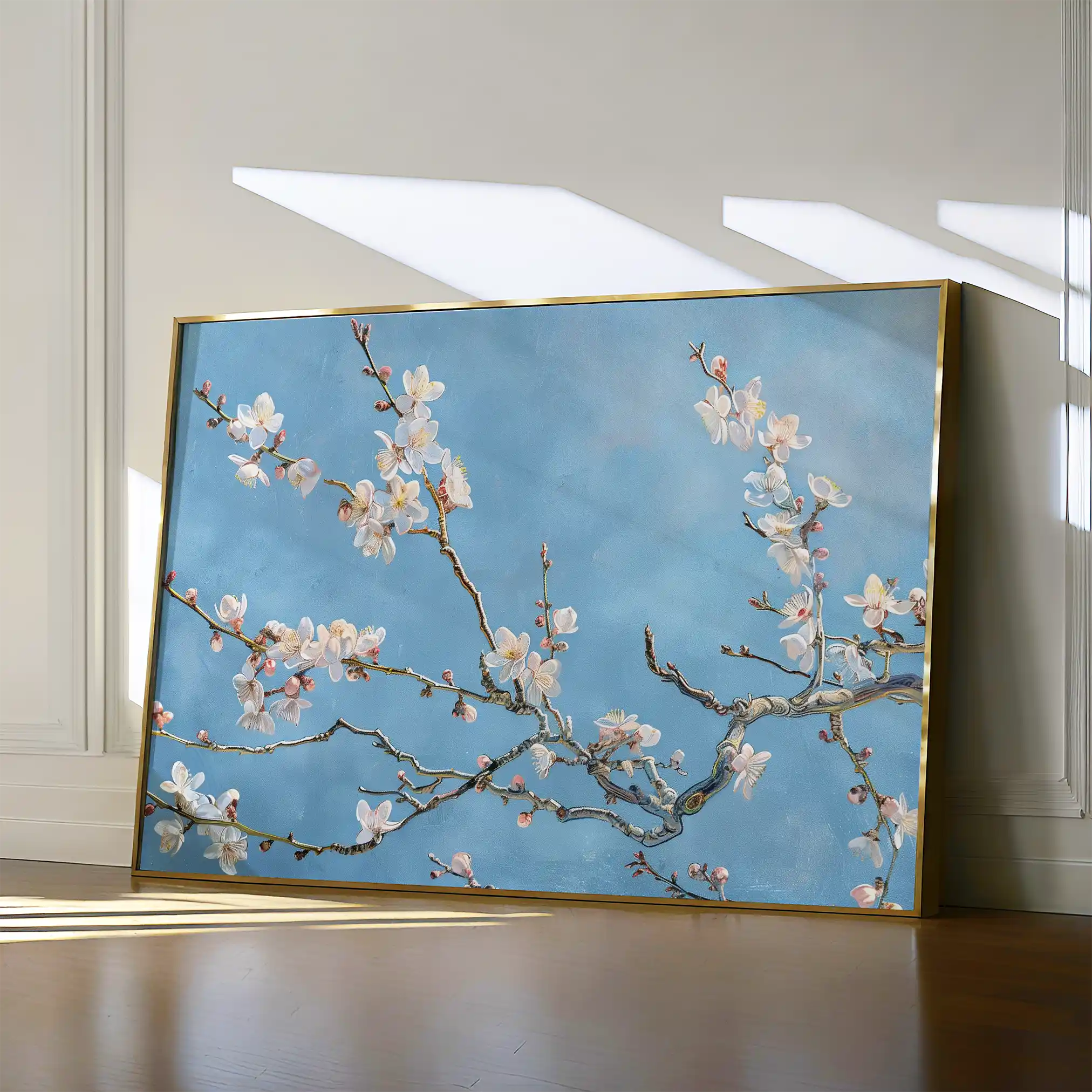 Floral Canvas Wall Art WAD892-F 90 x 60 cm / Stretched on hidden frame