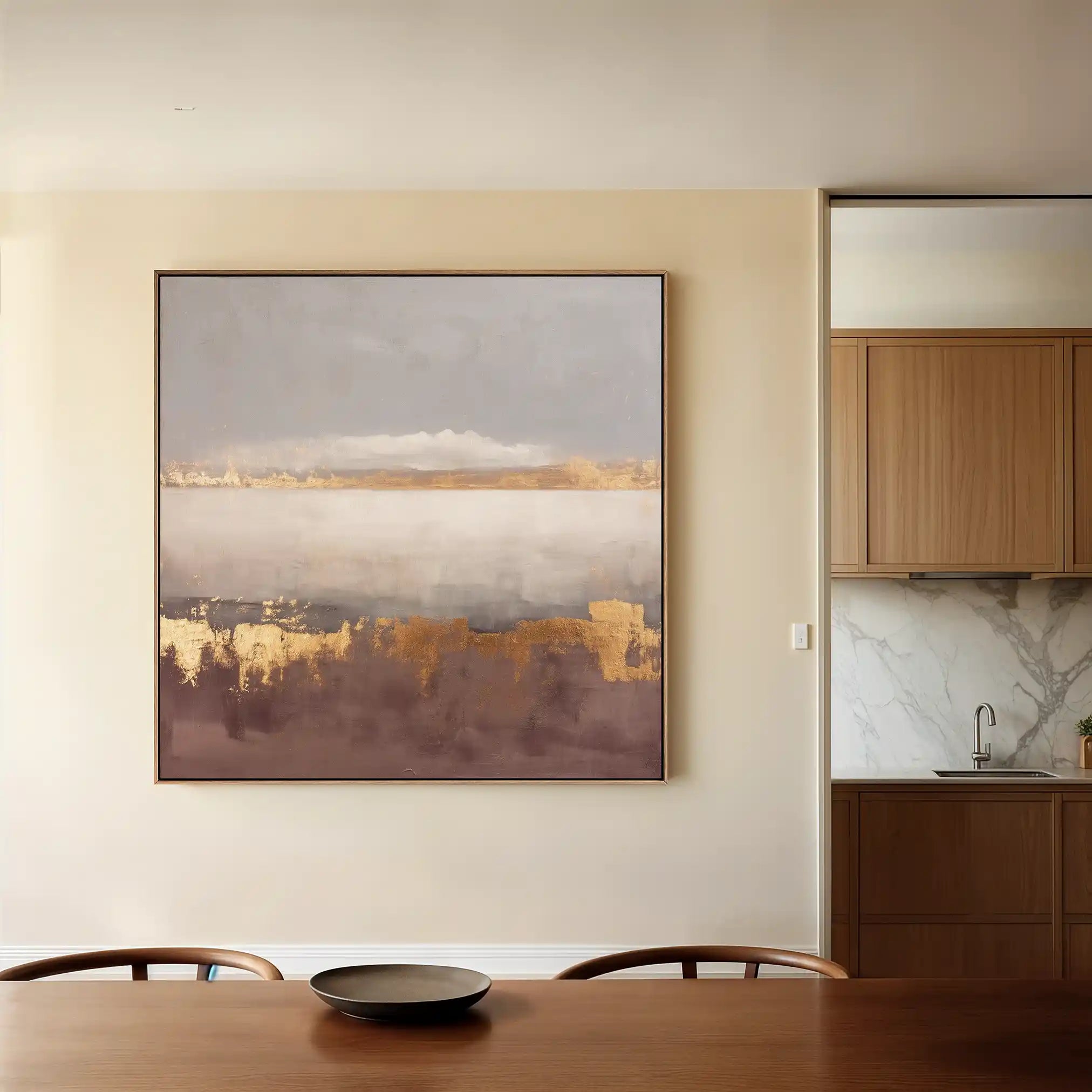 Abstract 893 Canvas Art 60 x 60 cm / Stretched on hidden frame