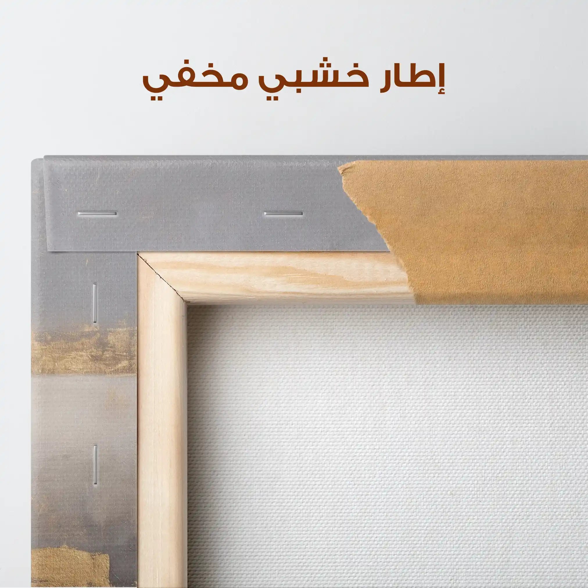 Abstract 893 Canvas Art 60 x 60 cm / Stretched on hidden frame