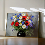 Floral Canvas Wall Art WAD893-F 90 x 60 cm / Stretched on hidden frame