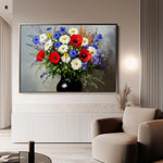 Floral Canvas Wall Art WAD893-F 90 x 60 cm / Stretched on hidden frame