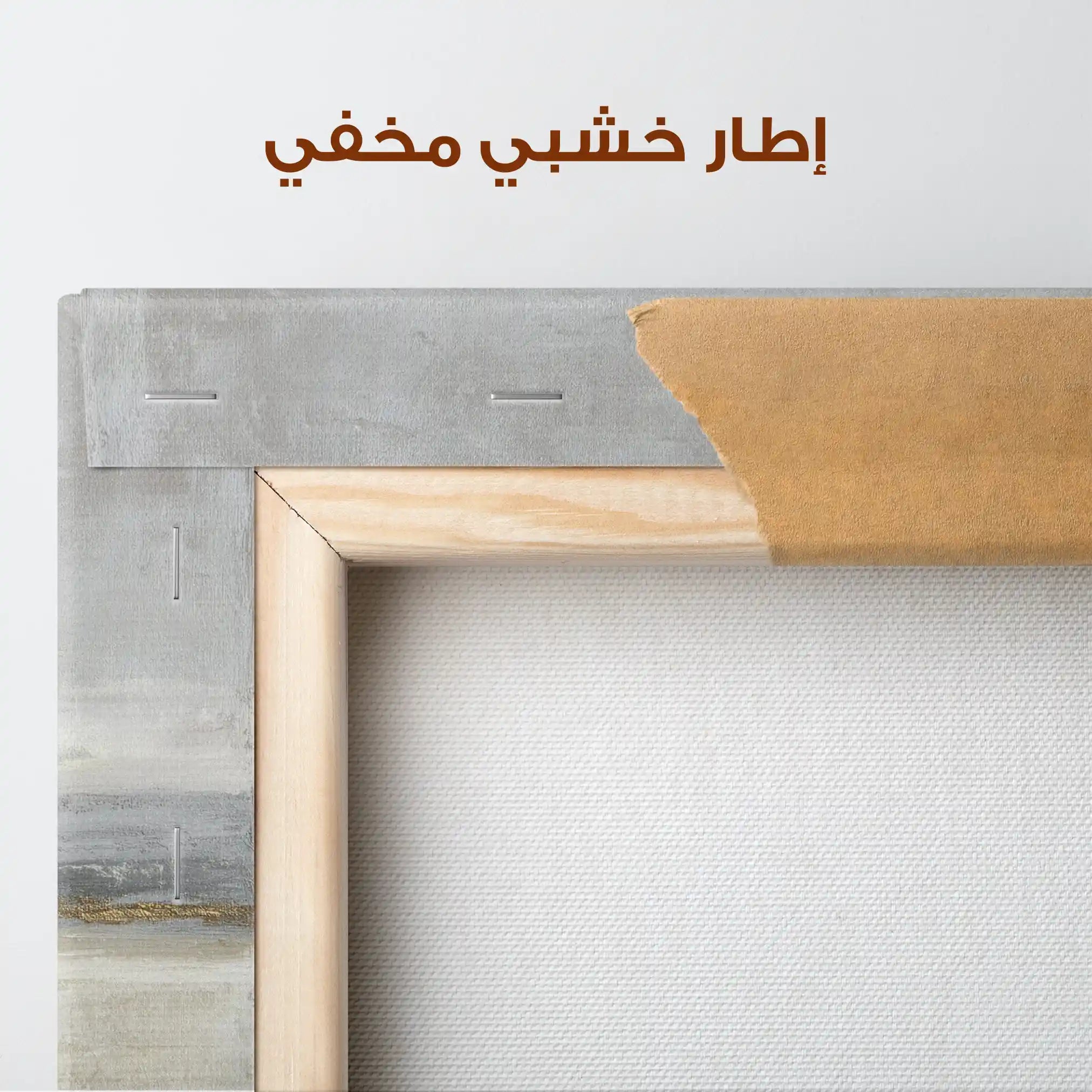 Abstract 894 Canvas Art 60 x 60 cm / Stretched on hidden frame