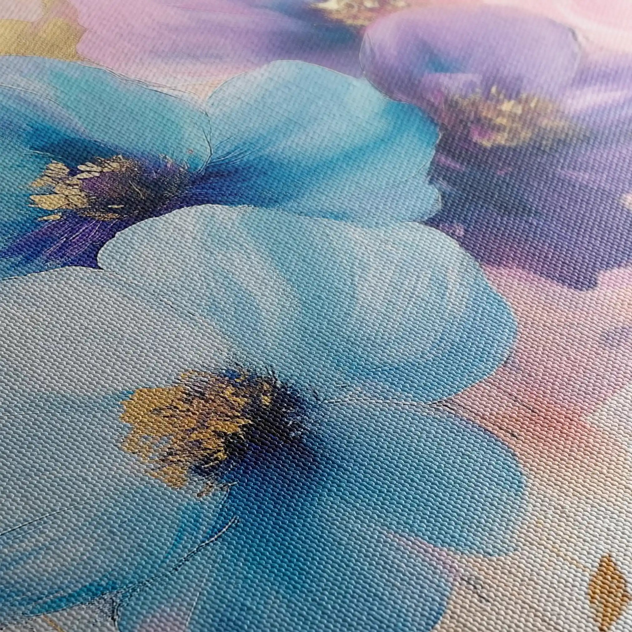 Floral Canvas Wall Art WAD894-F 90 x 60 cm / Stretched on hidden frame