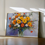Floral Canvas Wall Art WAD895-F 90 x 60 cm / Stretched on hidden frame