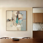 Abstract 896 Canvas Art 60 x 60 cm / Stretched on hidden frame