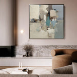 Abstract 896 Canvas Art 60 x 60 cm / Stretched on hidden frame