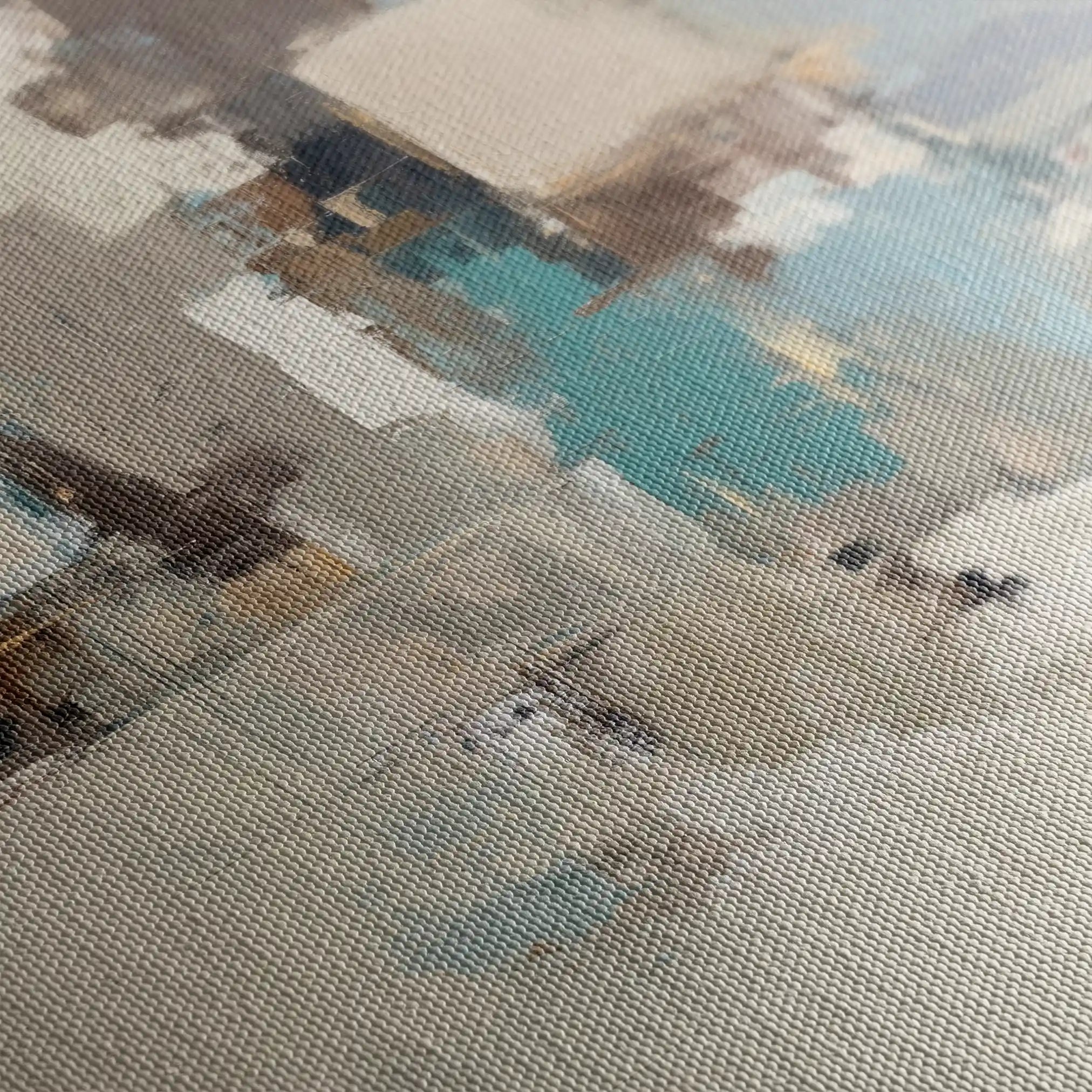 Abstract 896 Canvas Art 60 x 60 cm / Stretched on hidden frame