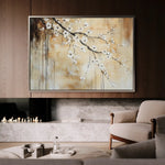Floral Canvas Wall Art WAD896-F 90 x 60 cm / Stretched on hidden frame