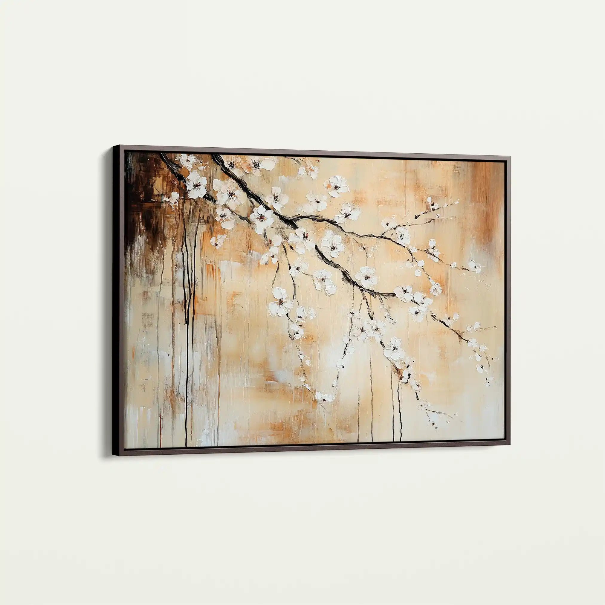 Floral Canvas Wall Art WAD896-F 90 x 60 cm / Stretched on hidden frame