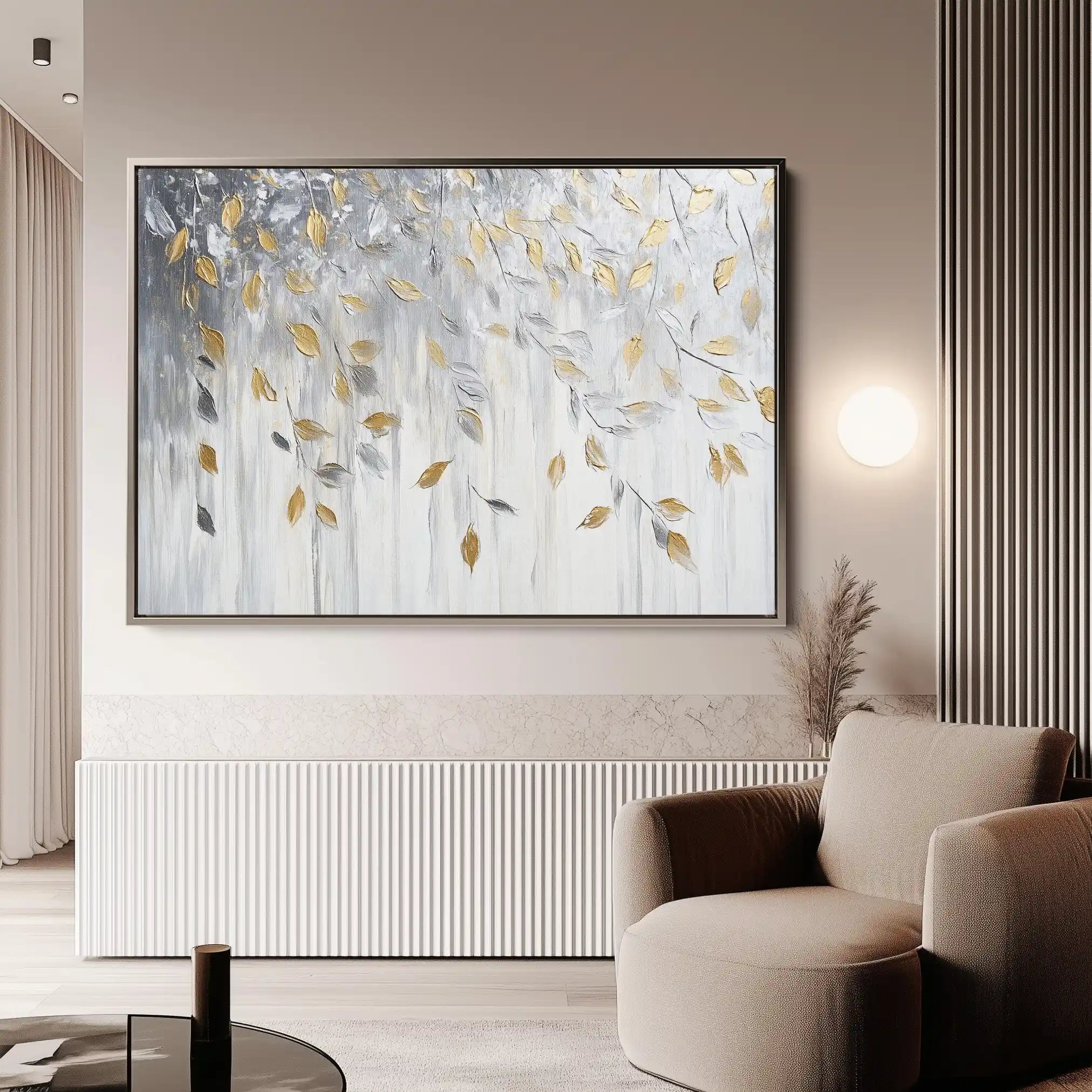 Floral Canvas Wall Art WAD898-F 90 x 60 cm / Stretched on hidden frame