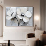 Floral Canvas Wall Art WAD902-F 90 x 60 cm / Stretched on hidden frame