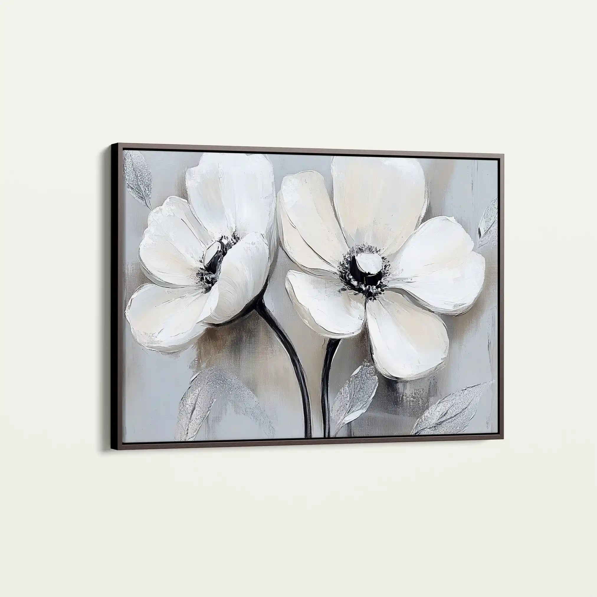Floral Canvas Wall Art WAD902-F 90 x 60 cm / Stretched on hidden frame