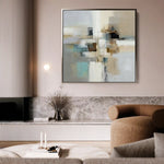 Abstract 904 Canvas Art 60 x 60 cm / Stretched on hidden frame