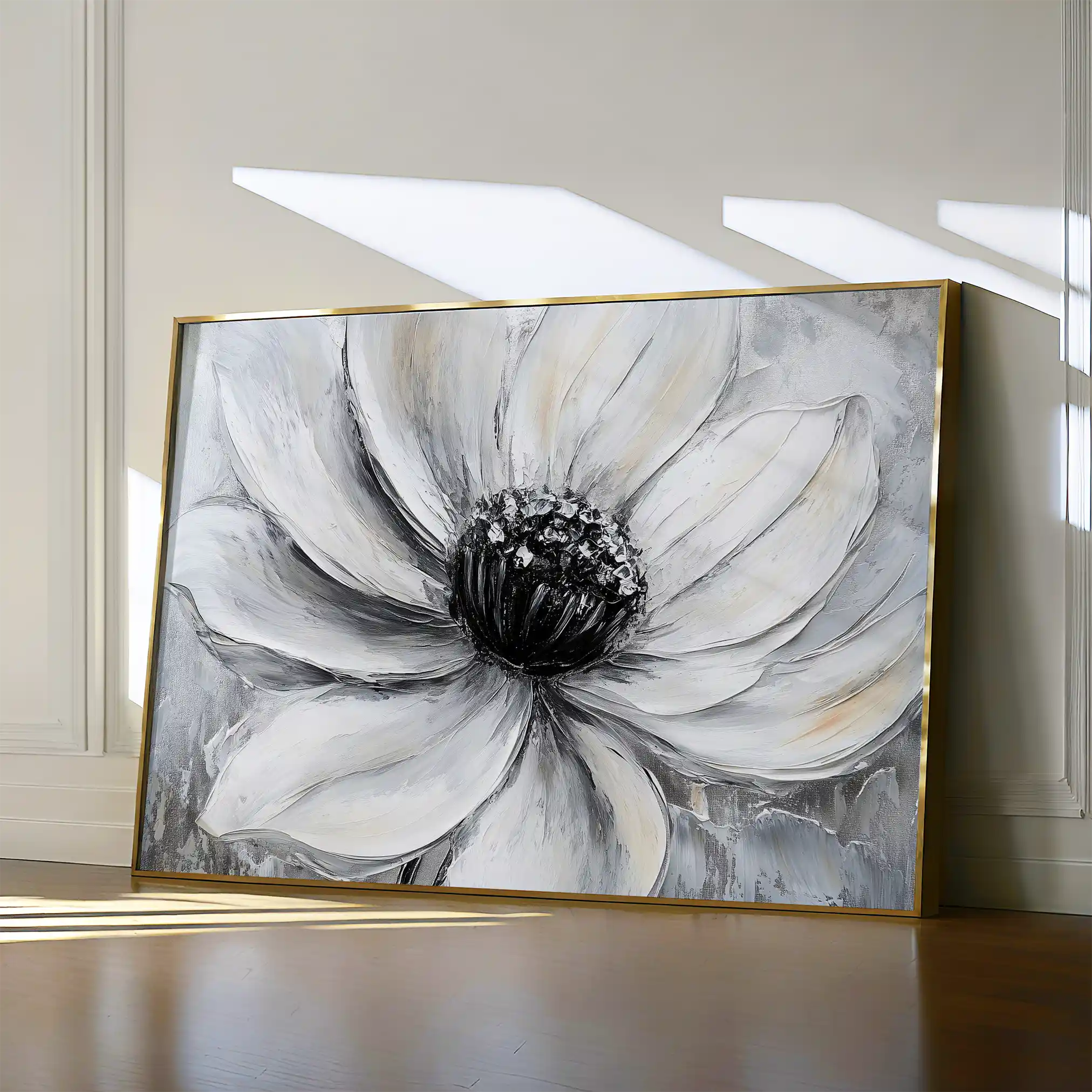 Floral Canvas Wall Art WAD904-F 90 x 60 cm / Stretched on hidden frame