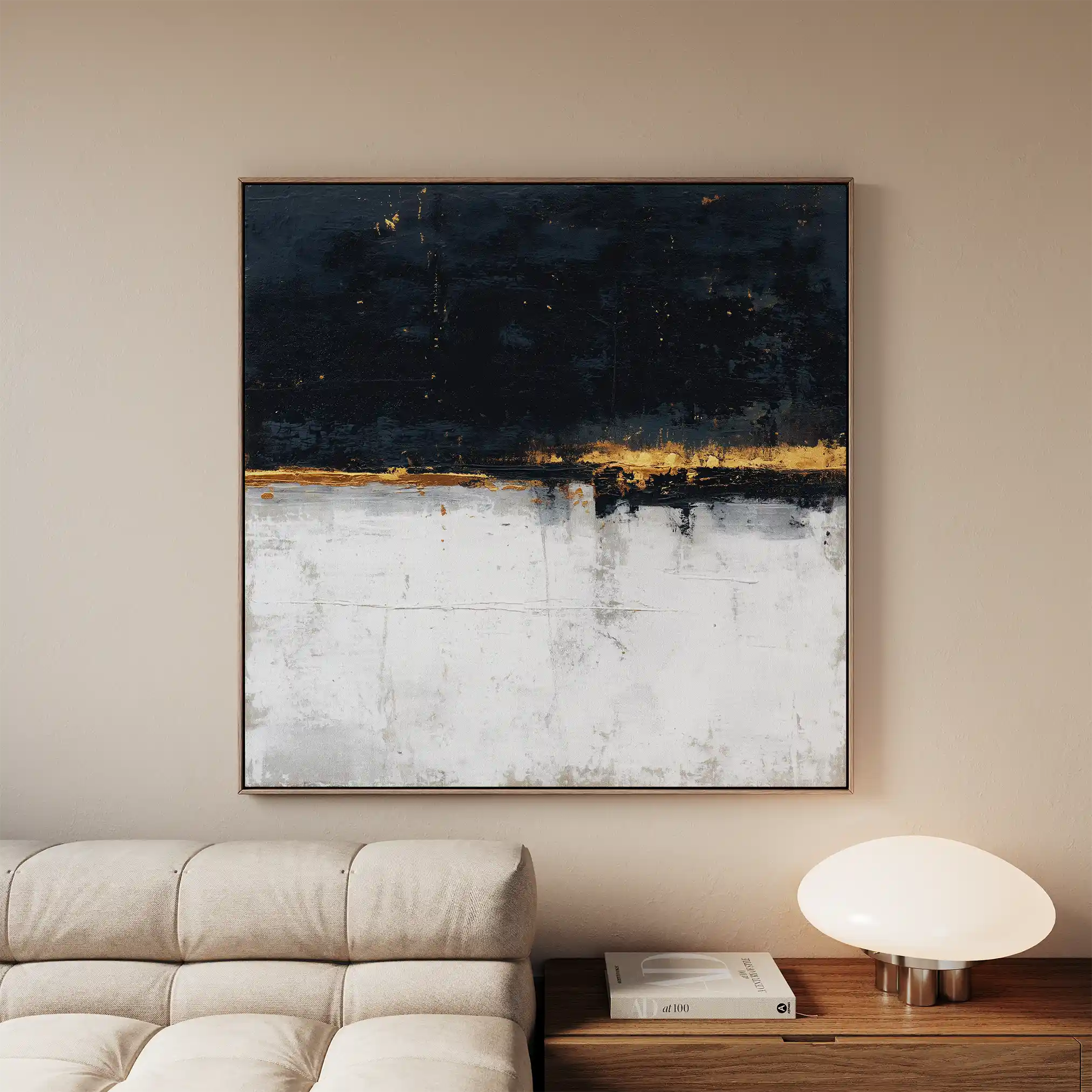Abstract 905 Canvas Art 60 x 60 cm / Stretched on hidden frame