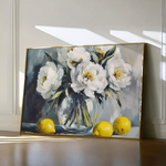 Floral Canvas Wall Art WAD905-F 90 x 60 cm / Stretched on hidden frame