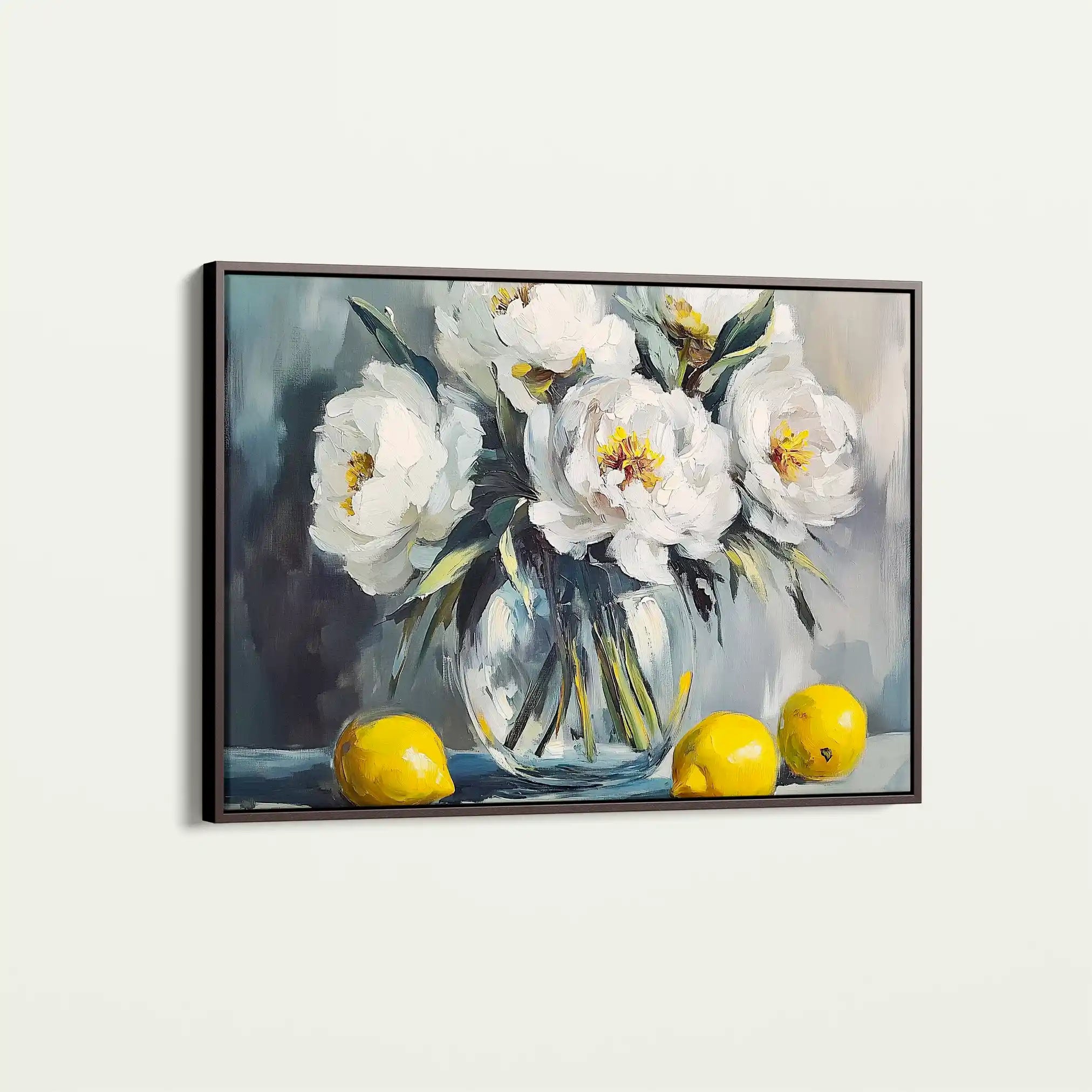 Floral Canvas Wall Art WAD905-F 90 x 60 cm / Stretched on hidden frame