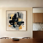 Abstract 908 Canvas Art 60 x 60 cm / Stretched on hidden frame