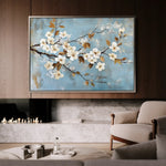 Floral Canvas Wall Art WAD908-F 90 x 60 cm / Stretched on hidden frame