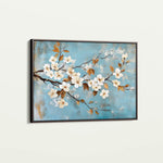 Floral Canvas Wall Art WAD908-F 90 x 60 cm / Stretched on hidden frame
