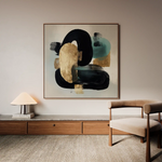 Abstract 910 Canvas Art 60 x 60 cm / Stretched on hidden frame