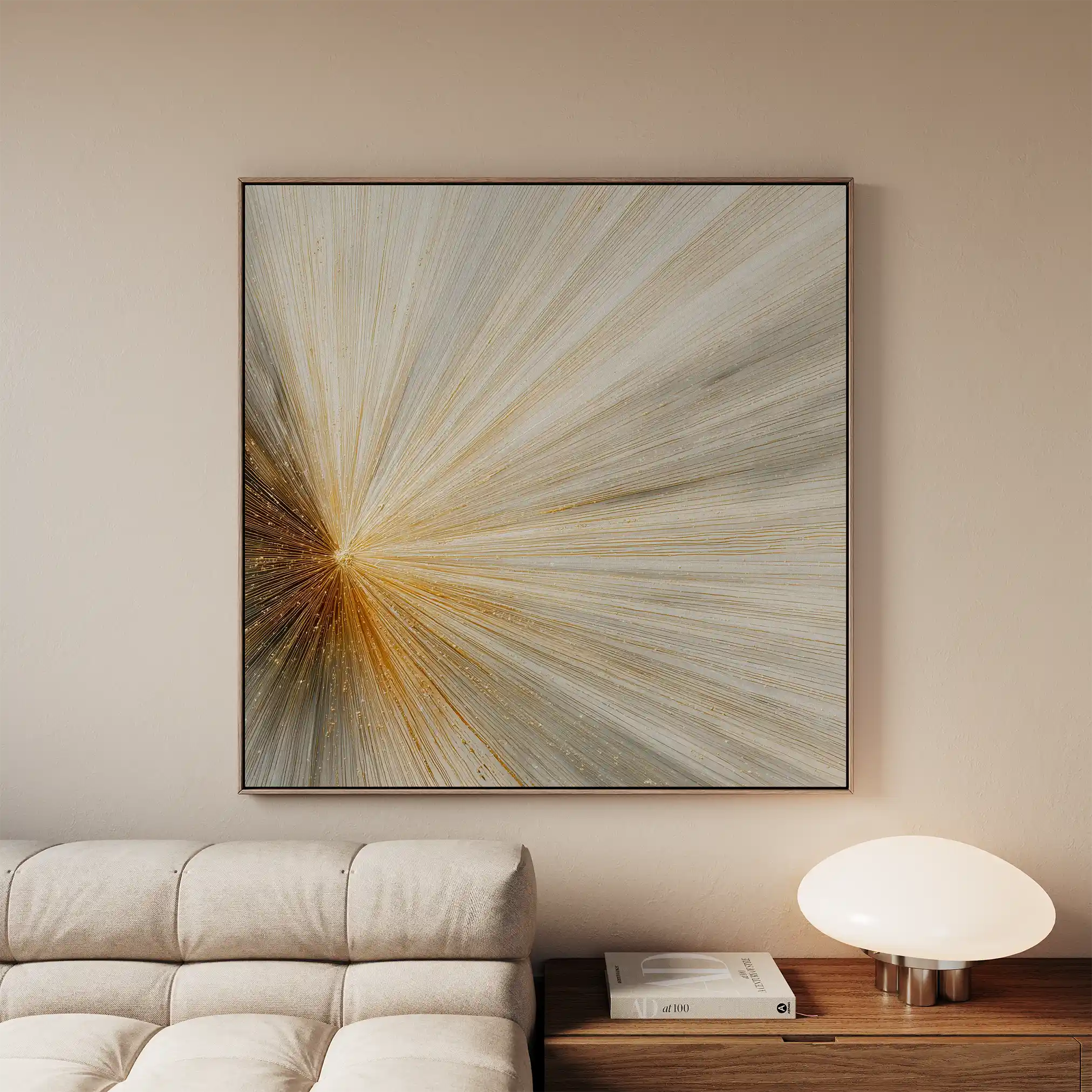 Abstract 911 Canvas Art 60 x 60 cm / Stretched on hidden frame