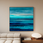 Abstract 912 Canvas Art 60 x 60 cm / Stretched on hidden frame