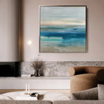 Abstract 913 Canvas Art 60 x 60 cm / Stretched on hidden frame