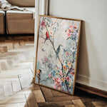 Floral Canvas Wall Art WAD914-F 90 x 60 cm / Stretched on hidden frame
