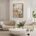 Floral Canvas Wall Art WAD918-F 90 x 60 cm / Stretched on hidden frame