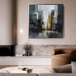 Abstract 920 Canvas Art 60 x 60 cm / Stretched on hidden frame