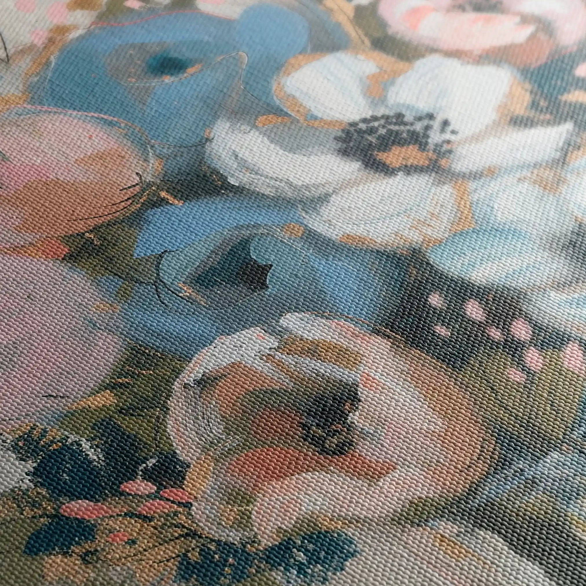 Floral Canvas Wall Art WAD920-F 90 x 60 cm / Stretched on hidden frame