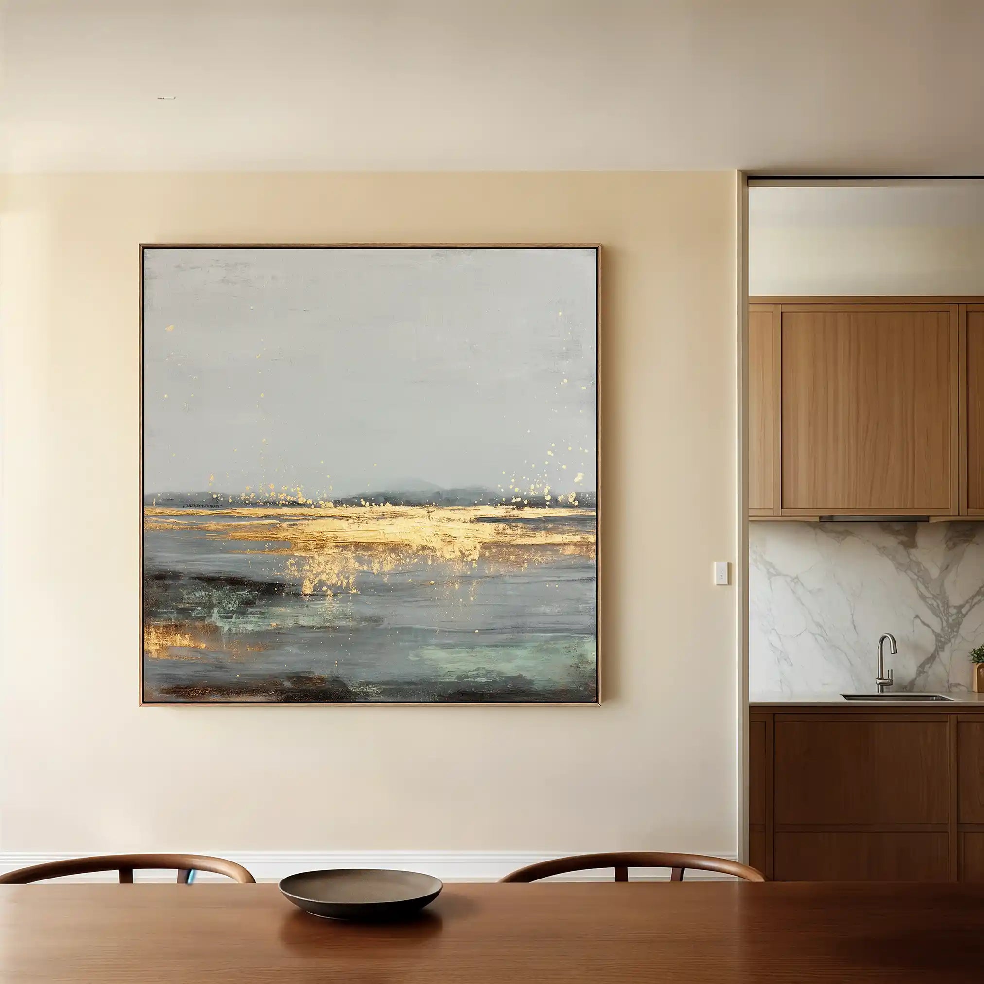 Abstract 921 Canvas Art 60 x 60 cm / Stretched on hidden frame