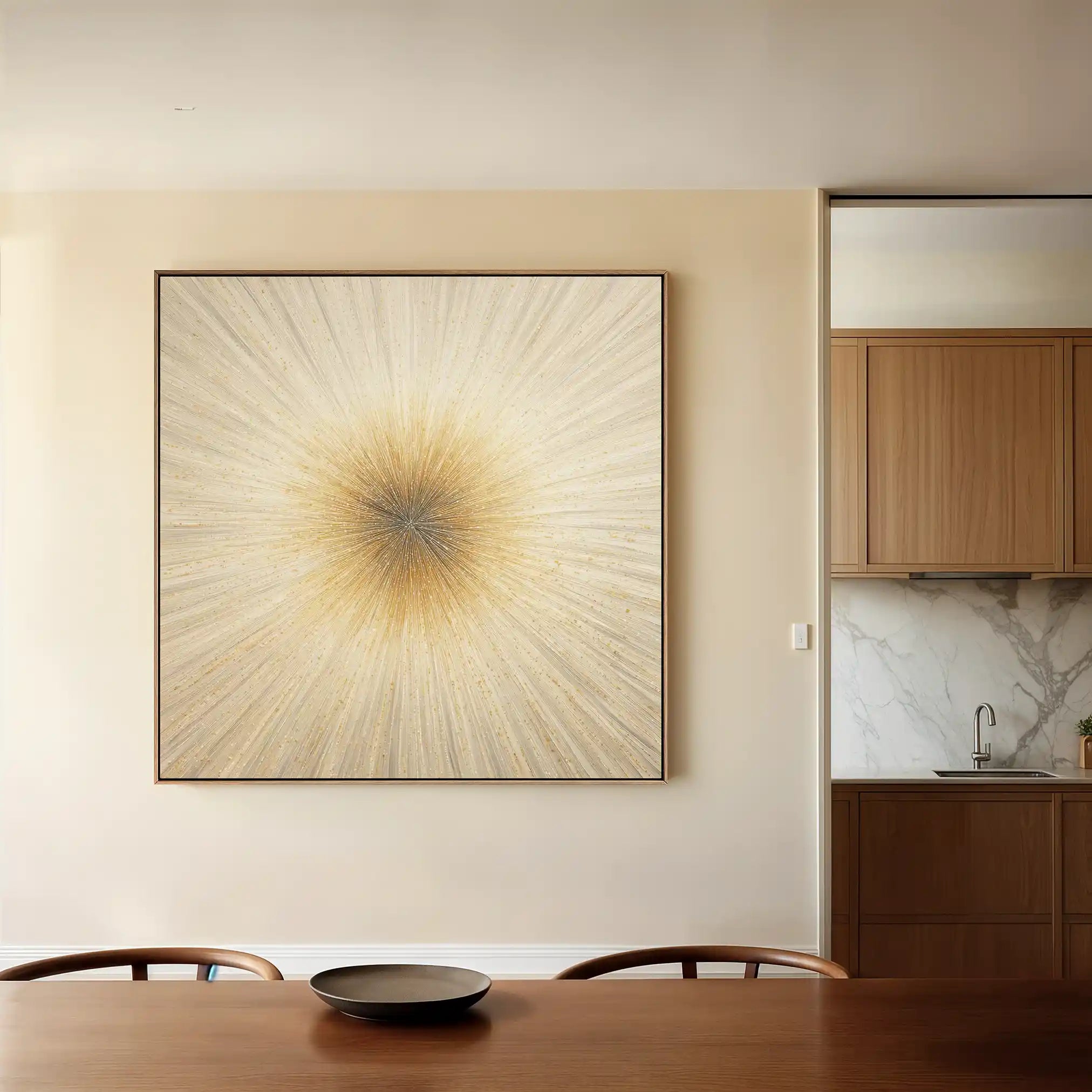 Abstract 923 Canvas Art 60 x 60 cm / Stretched on hidden frame