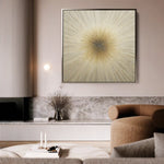 Abstract 923 Canvas Art 60 x 60 cm / Stretched on hidden frame