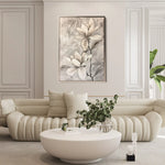 Floral Canvas Wall Art WAD923-F 90 x 60 cm / Stretched on hidden frame