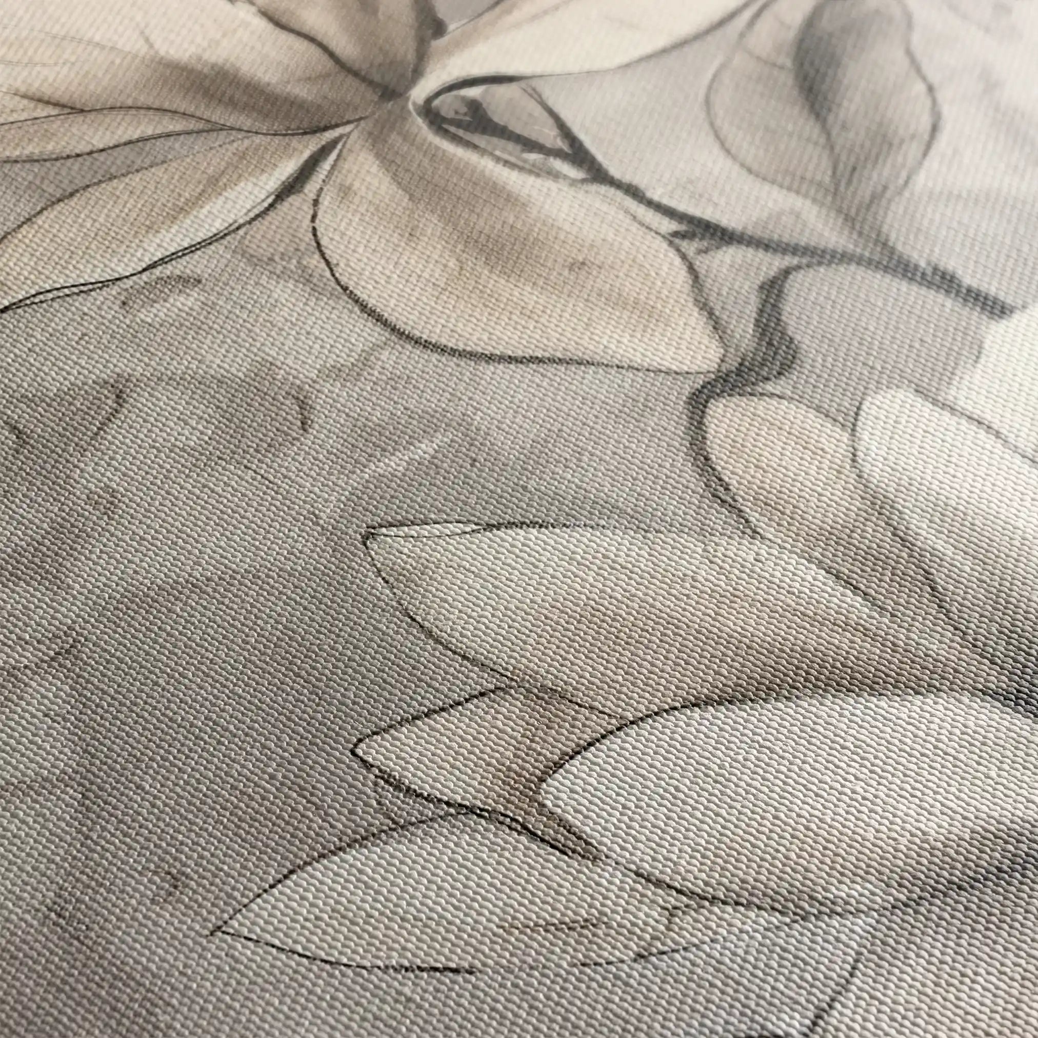 Floral Canvas Wall Art WAD923-F 90 x 60 cm / Stretched on hidden frame