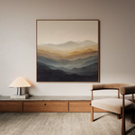 Abstract 924 Canvas Art 60 x 60 cm / Stretched on hidden frame