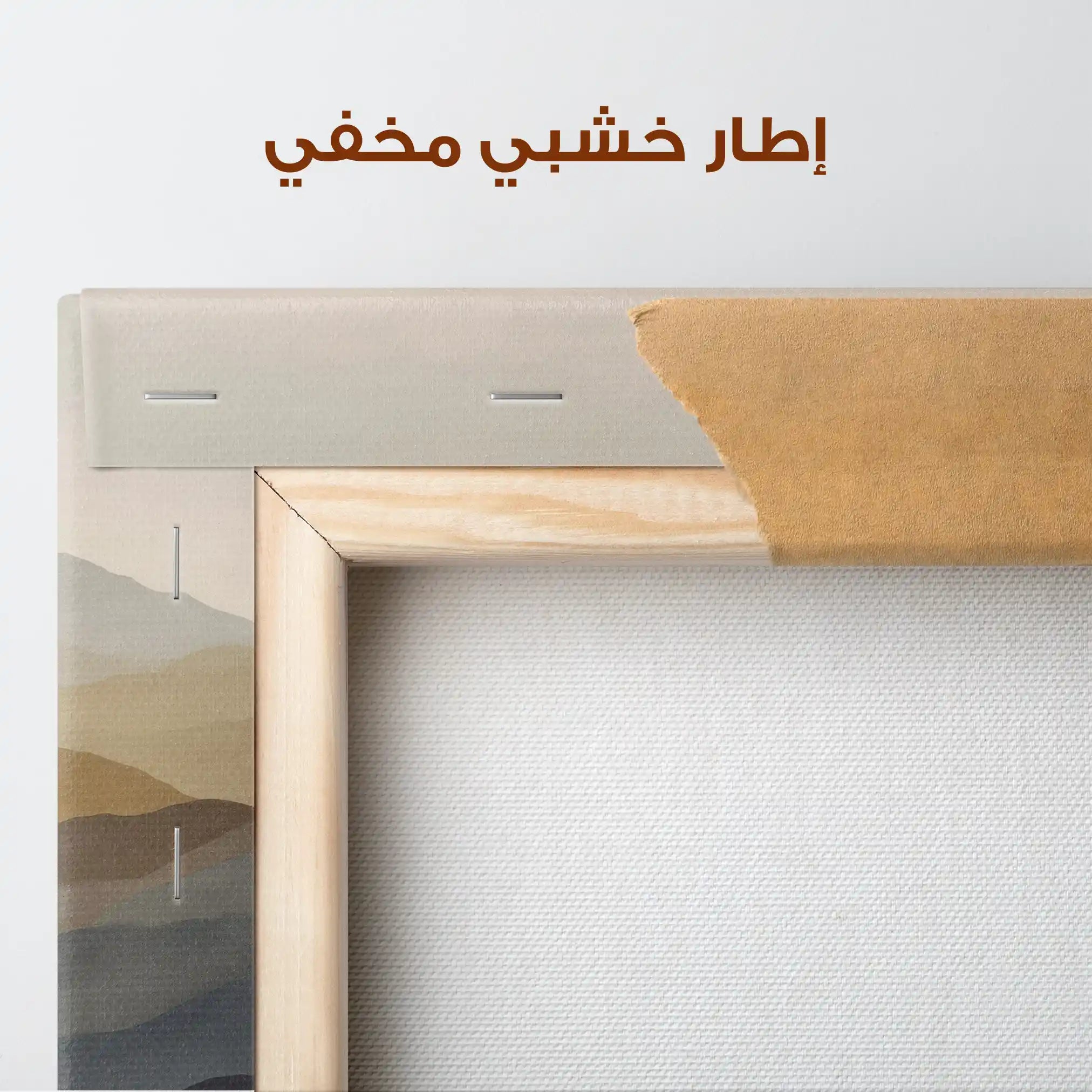 Abstract 924 Canvas Art 60 x 60 cm / Stretched on hidden frame