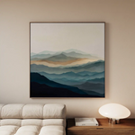 Abstract 925 Canvas Art 60 x 60 cm / Stretched on hidden frame