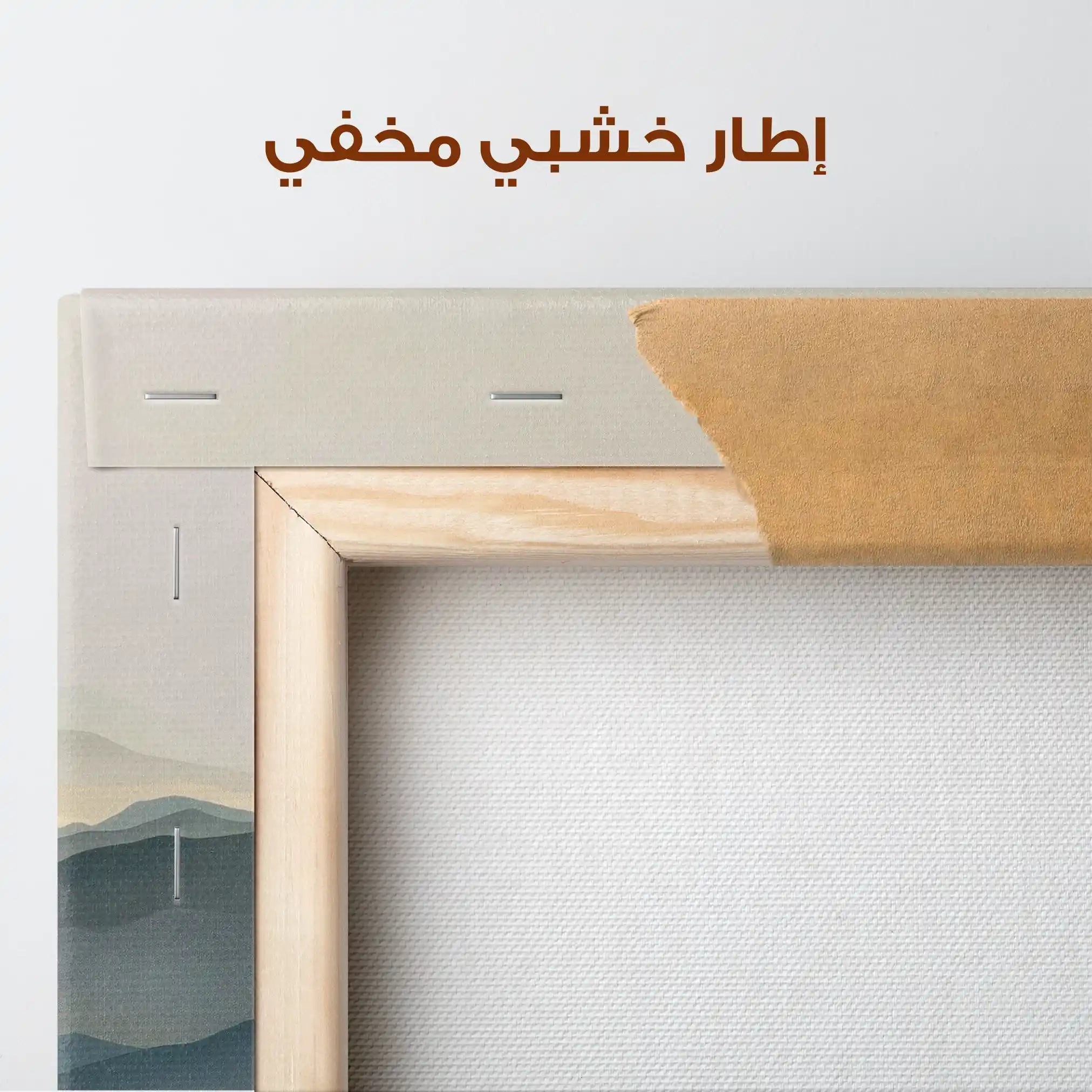 Abstract 925 Canvas Art 60 x 60 cm / Stretched on hidden frame