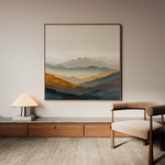 Abstract 927 Canvas Art 60 x 60 cm / Stretched on hidden frame